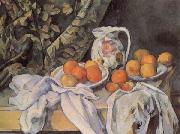 Paul Cezanne Still life with Drapery France oil painting artist